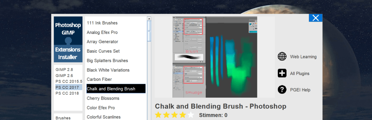 Photoshop GIMP Extensions Installer 4.0